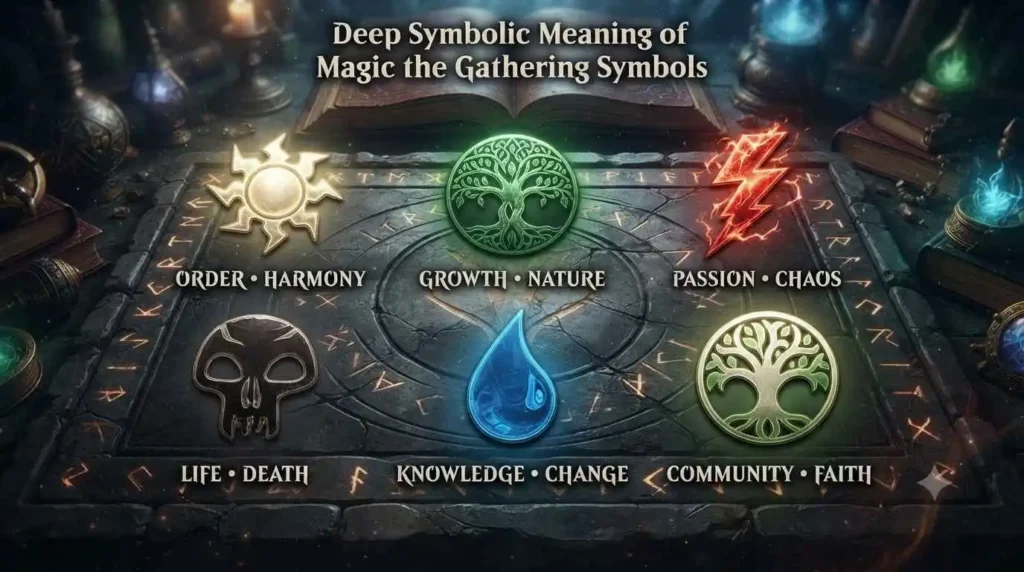 Magic the Gathering Symbols