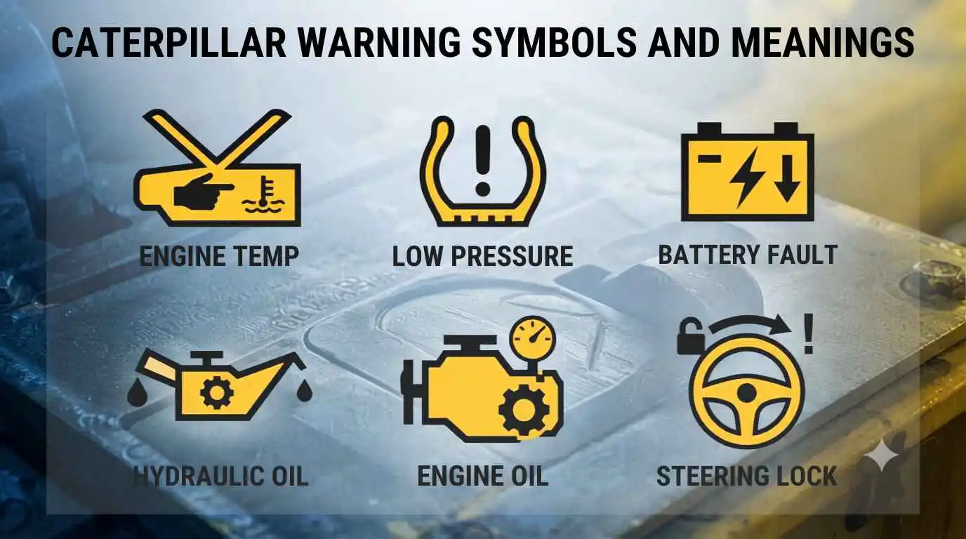 Caterpillar Warning Symbols and Meanings