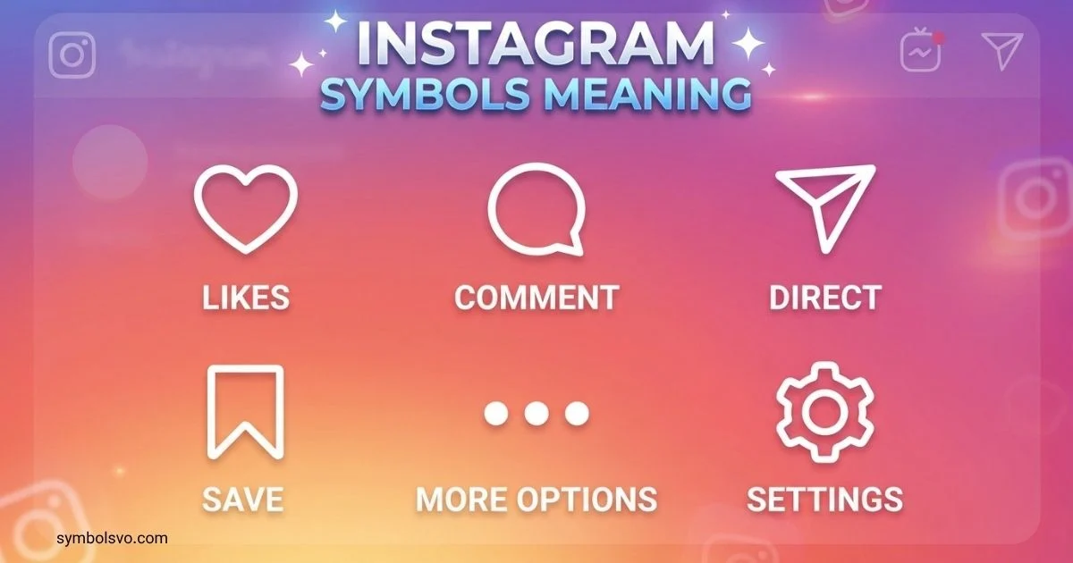 Instagram Symbols Meaning
