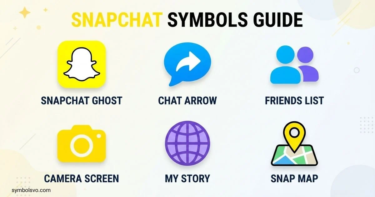 Snapchat Symbols