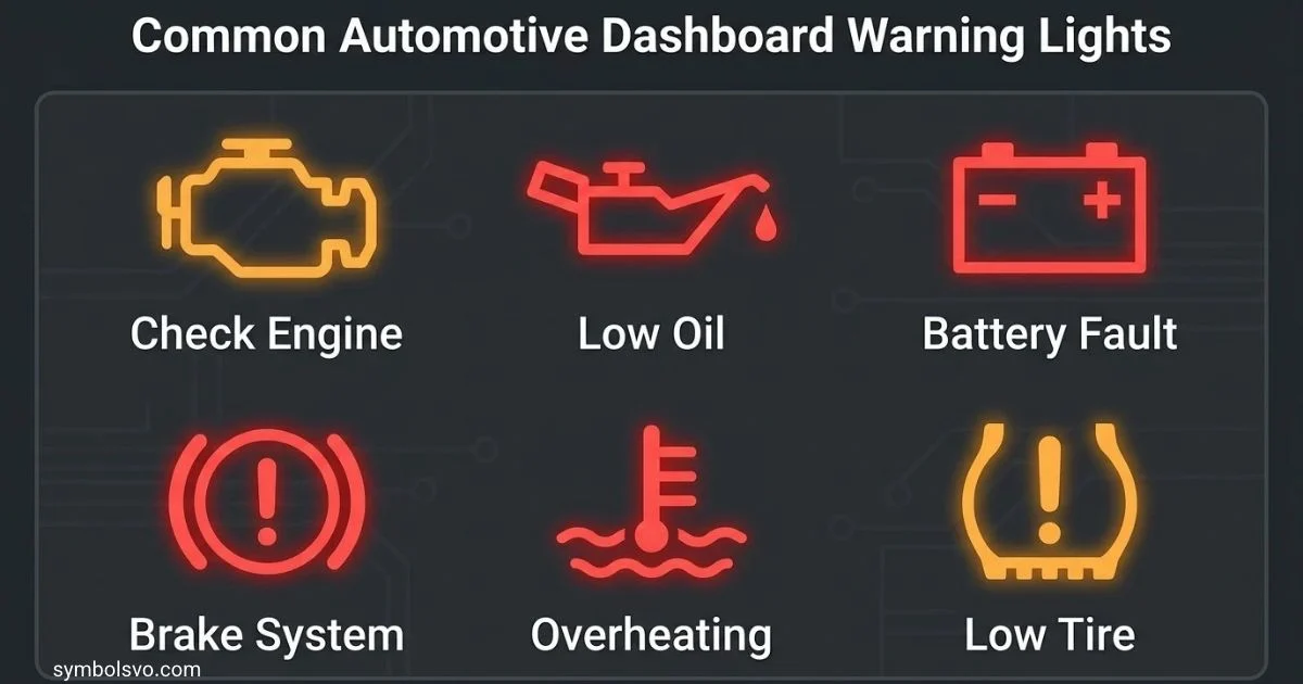 Car Dashboard Symbols and Meanings: A Complete Guide to Warning Lights