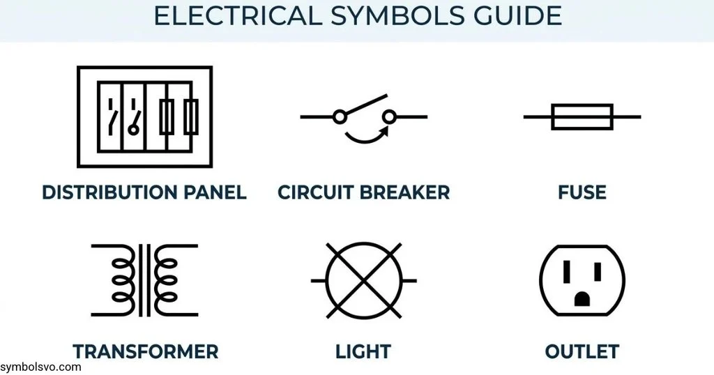 100+ Electrical Symbols Chart: Symbols and Their Meanings
