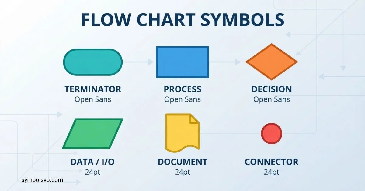 Flow Chart Symbols