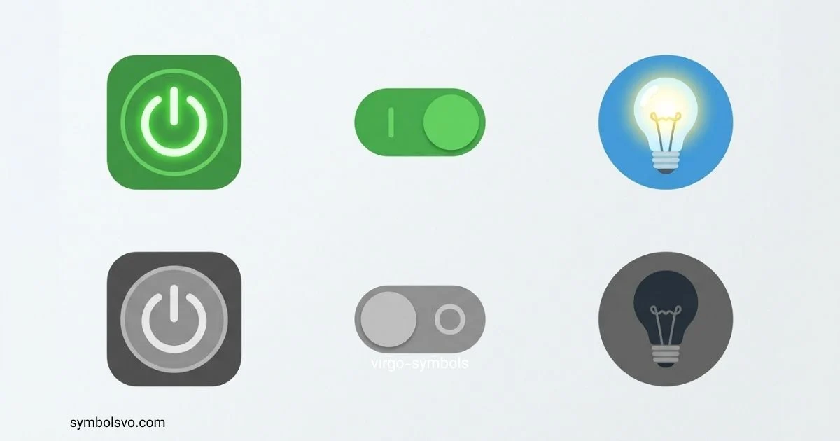 On And Off Symbols