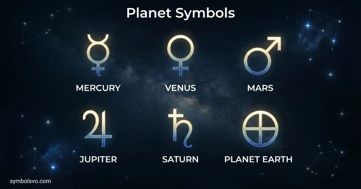 Planet Symbols