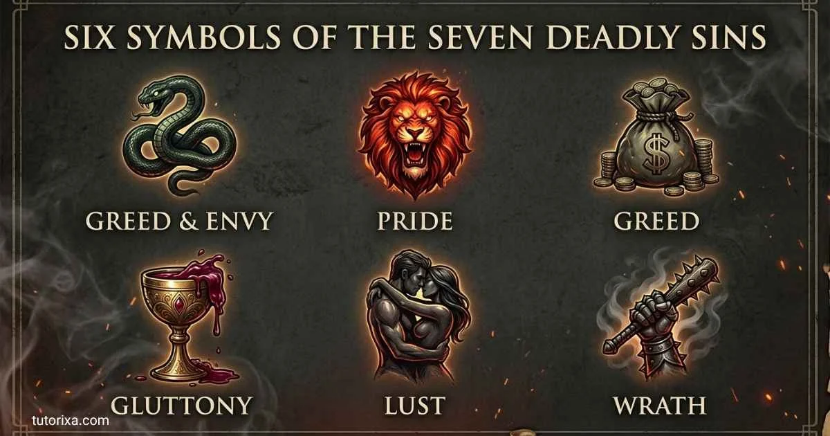 Seven Deadly Sins Symbols