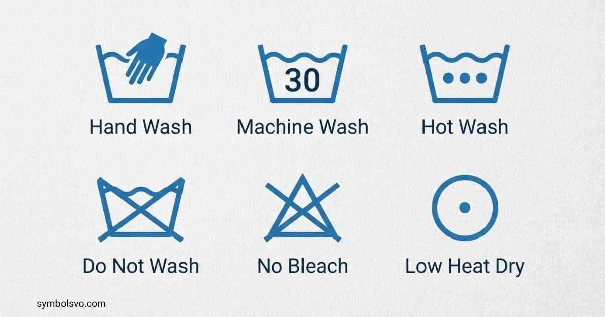 Wash Symbols